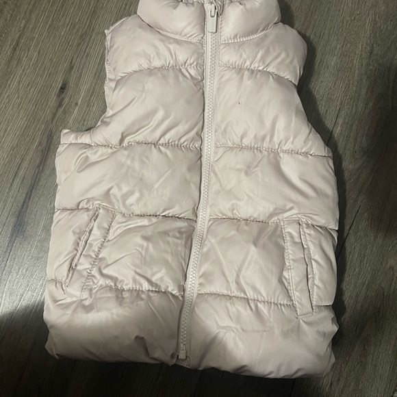 Toddler girl light pink vest - Picture 4 of 4
